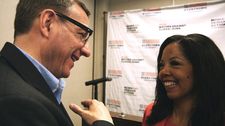 Lucy McBath with Reverend Rob Schenck in The Armor Of Light: "Morally, I believe, that our pastors and our faith communities have a responsibility…"